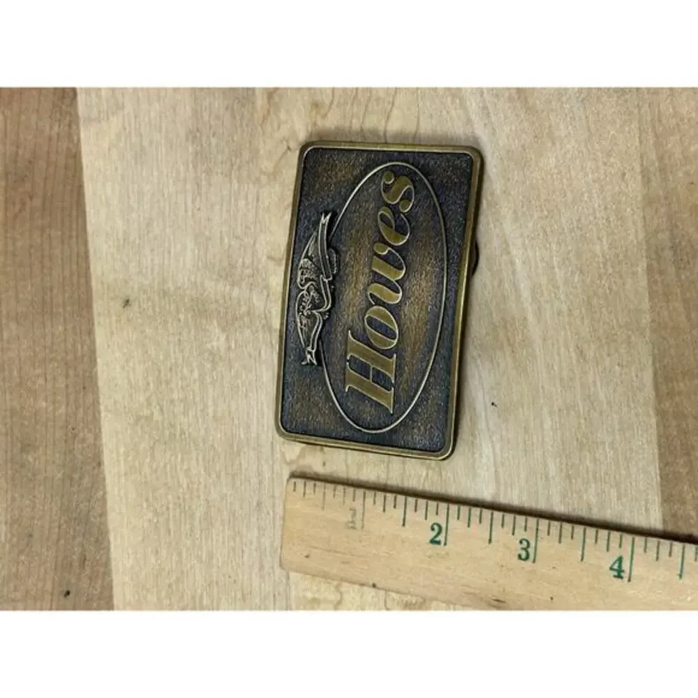 Vintage Howes Oil‎ Company Belt Buckle Vintage